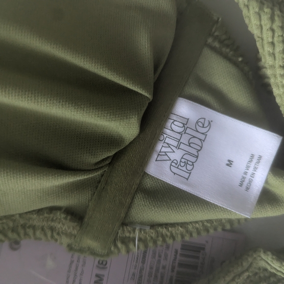Wild Fable Sage Green Ribbed Bralette - Picture 5 of 8